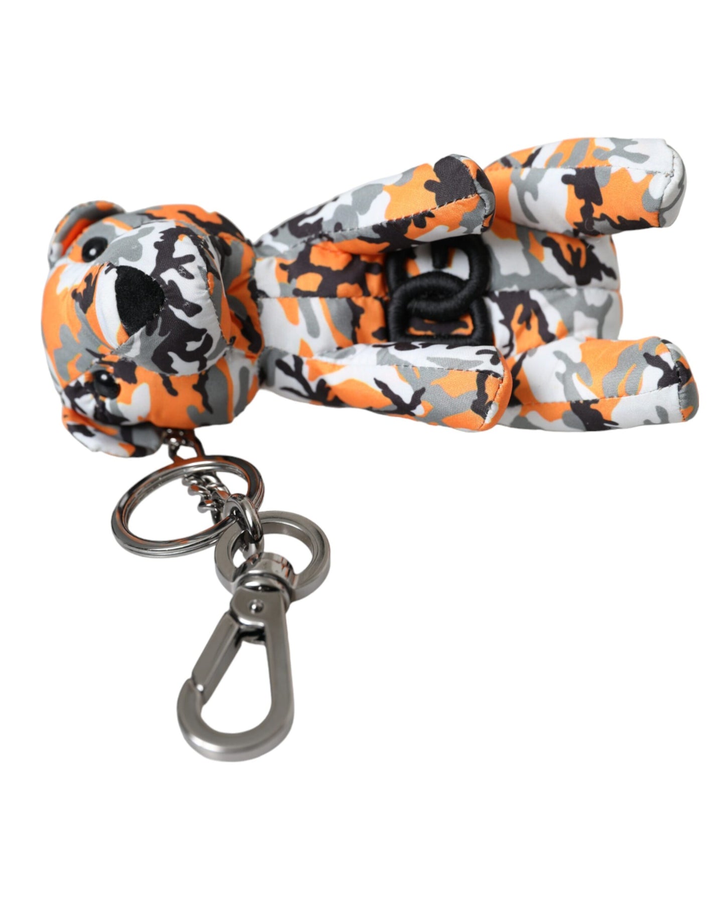Porte-clés Dolce & Gabbana à motif camouflage multicolore et silhouette animale