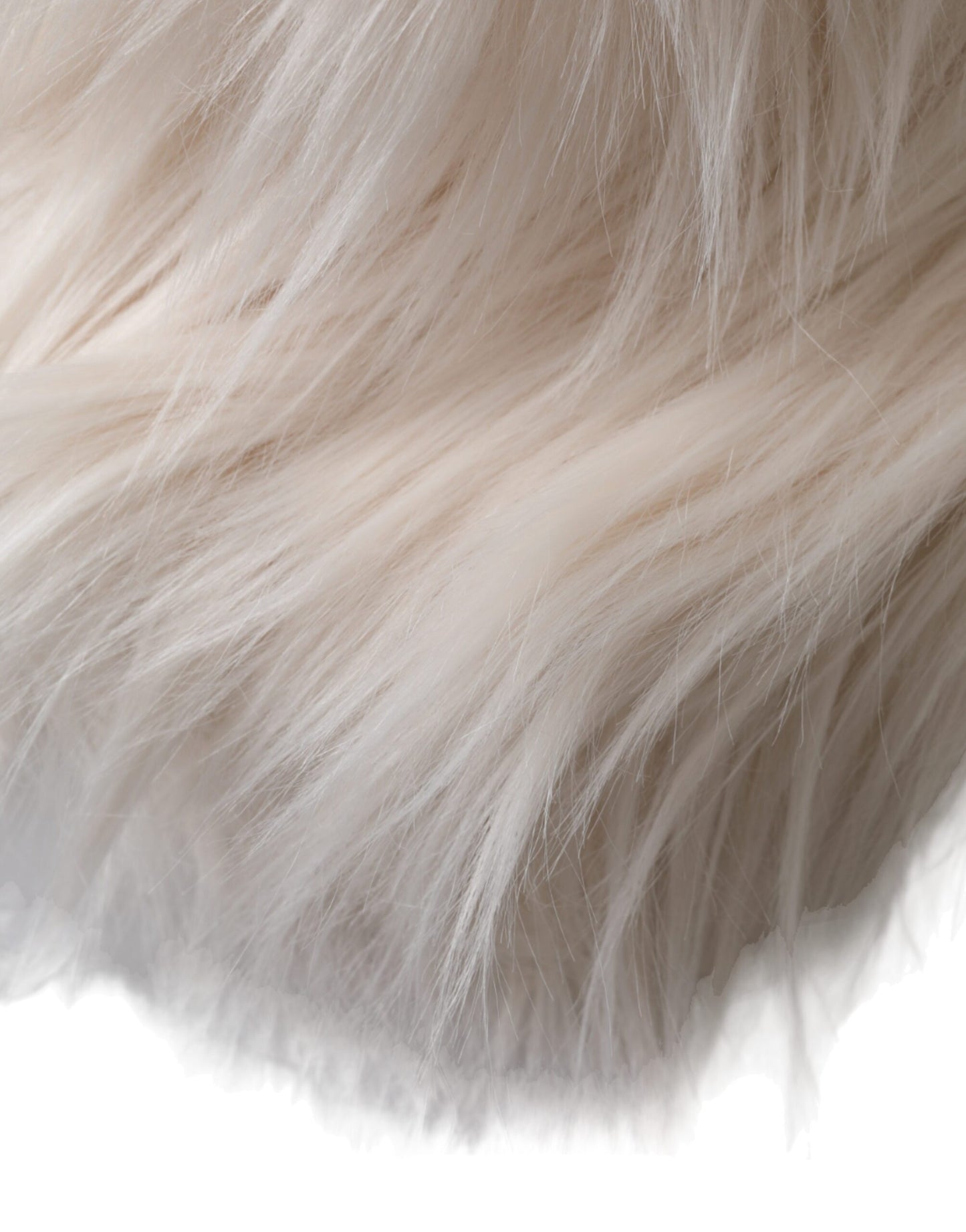 Bob Dolce & Gabbana en fourrure acrylique blanc cassé pour femme