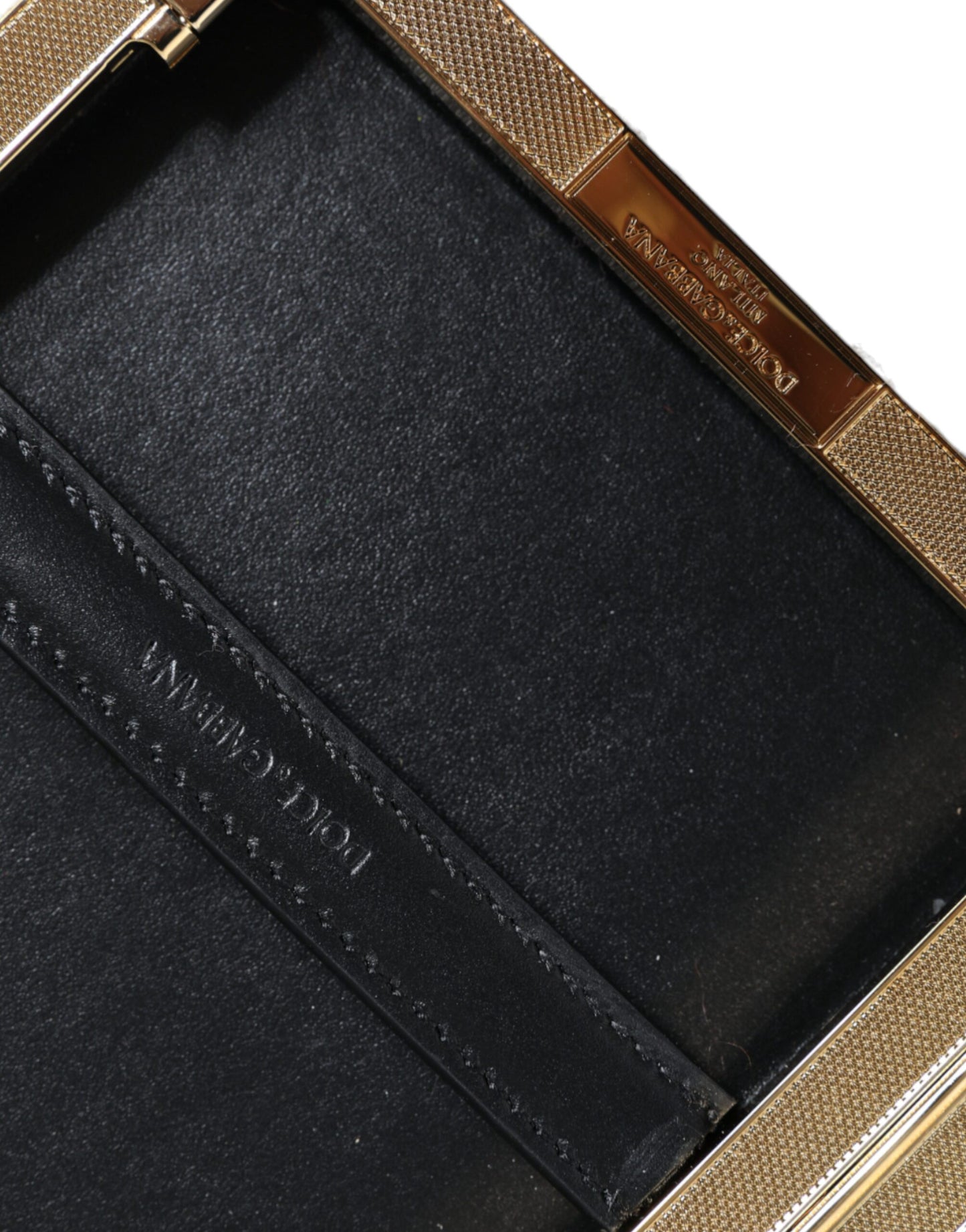 Dolce & Gabbana Pochette de soirée en tweed multicolore à fleurs Sac à bandoulière