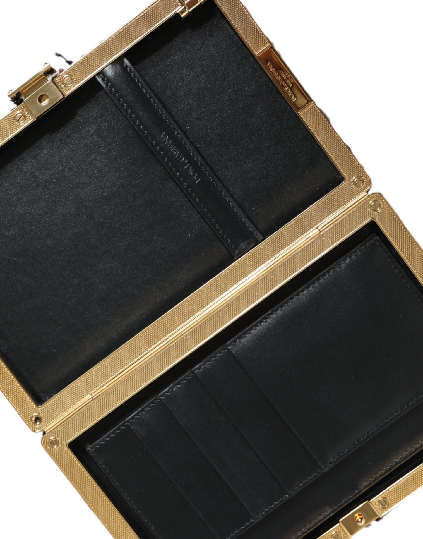 Dolce & Gabbana Pochette de soirée en tweed multicolore à fleurs Sac à bandoulière
