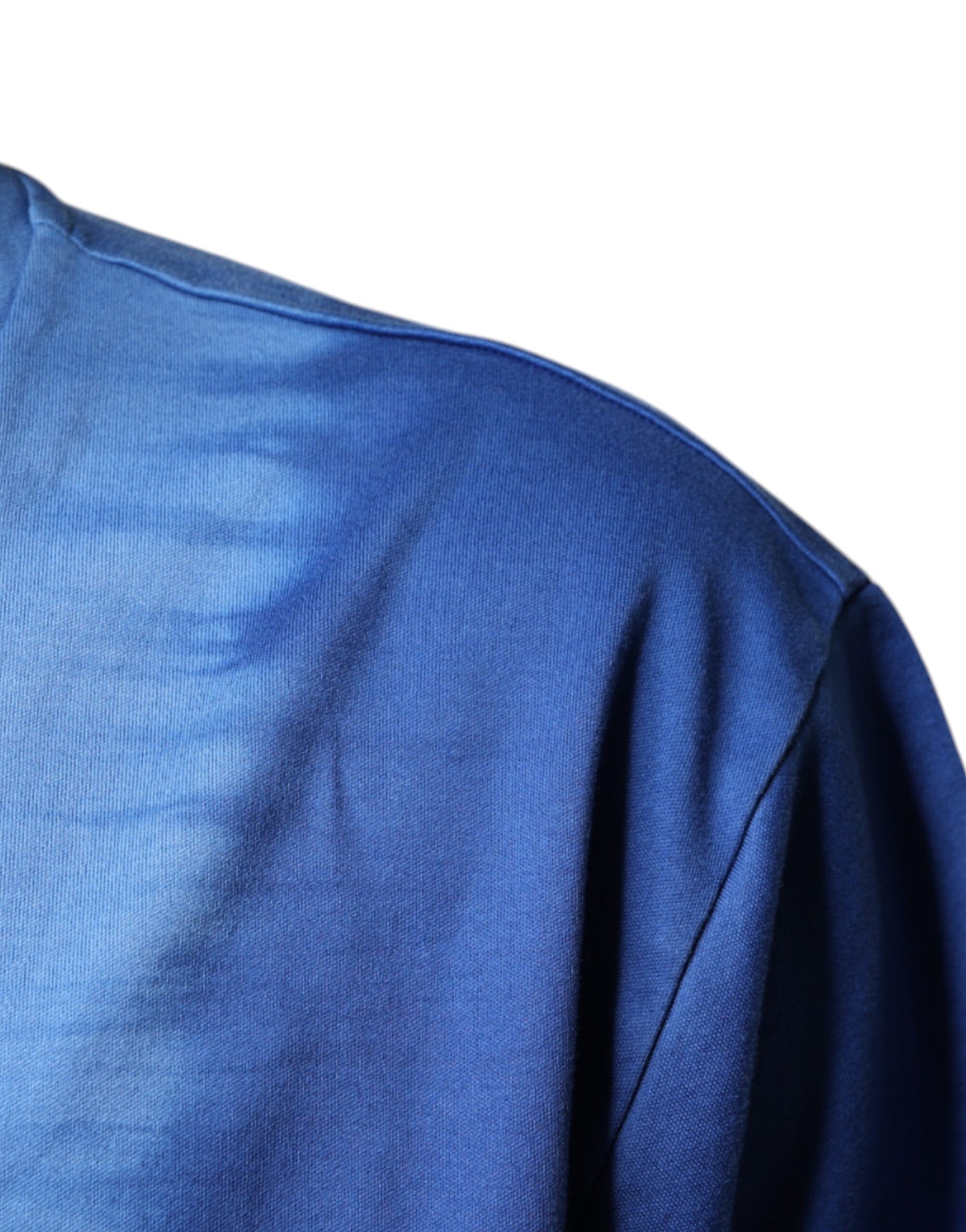 T-shirt en coton bleu tie-dye avec symbole de la paix Dolce & Gabbana