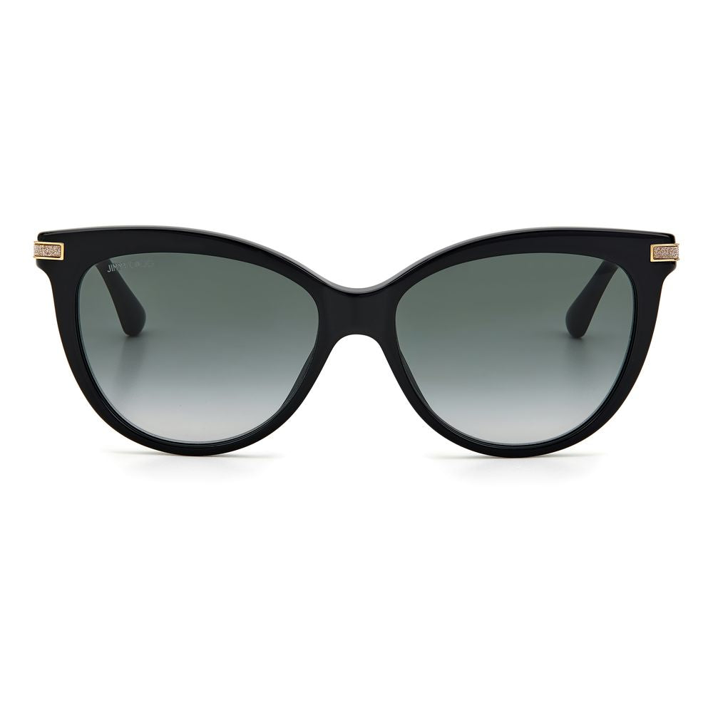 Jimmy Choo – Schwarze Acetat-Sonnenbrille