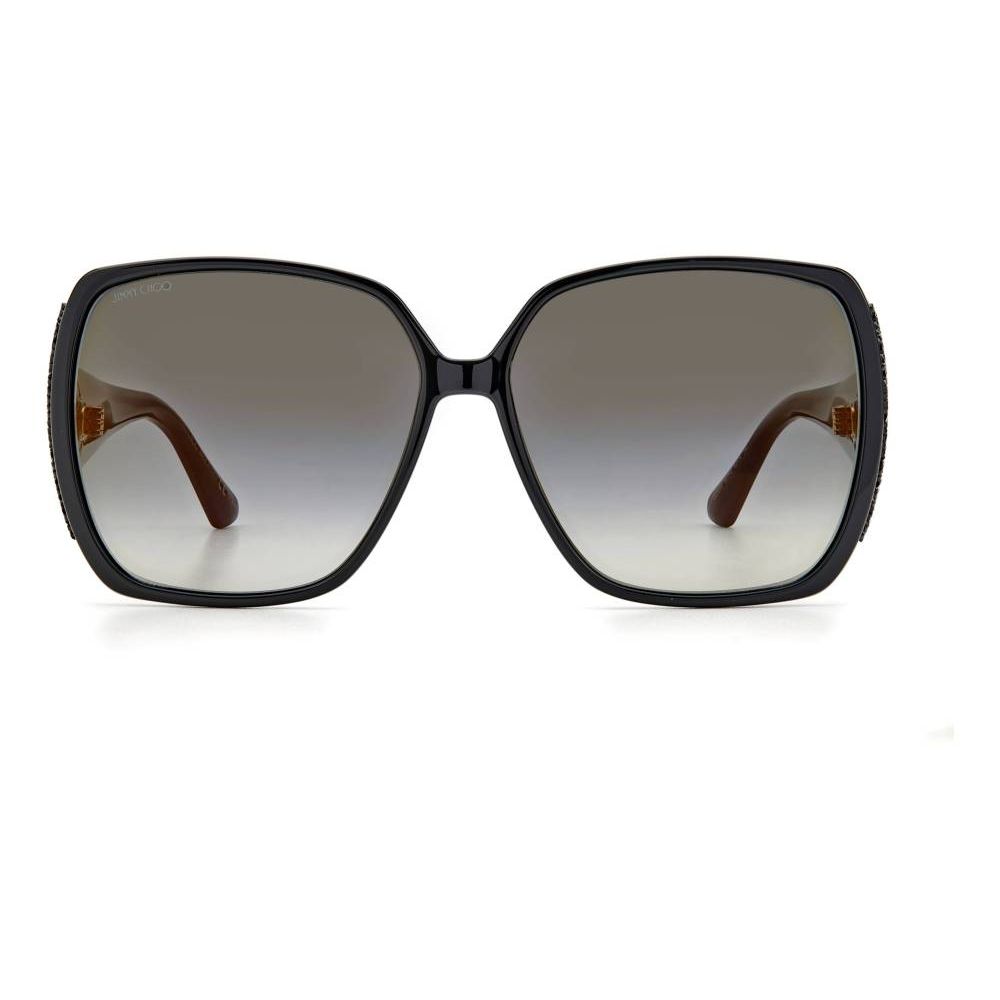 Jimmy Choo Schwarze Sonnenbrille aus Kunststoff