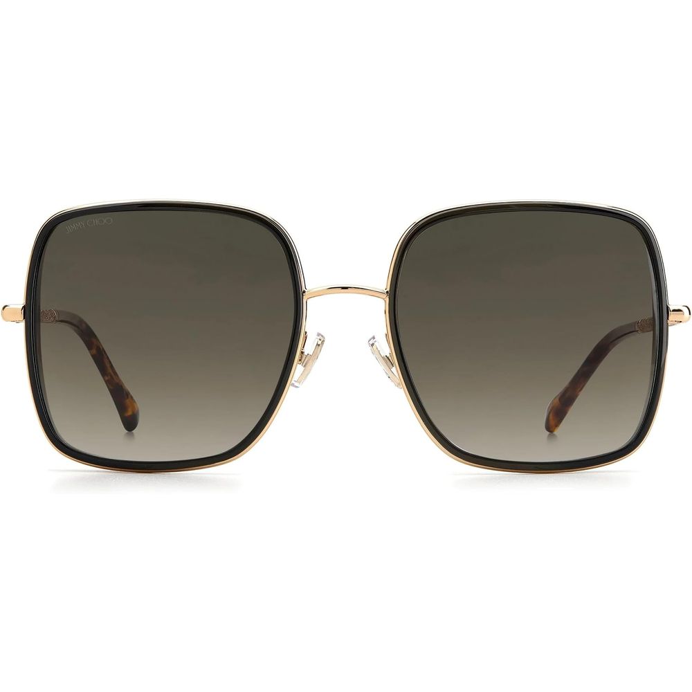 Jimmy Choo Sonnenbrille aus goldenem Metall