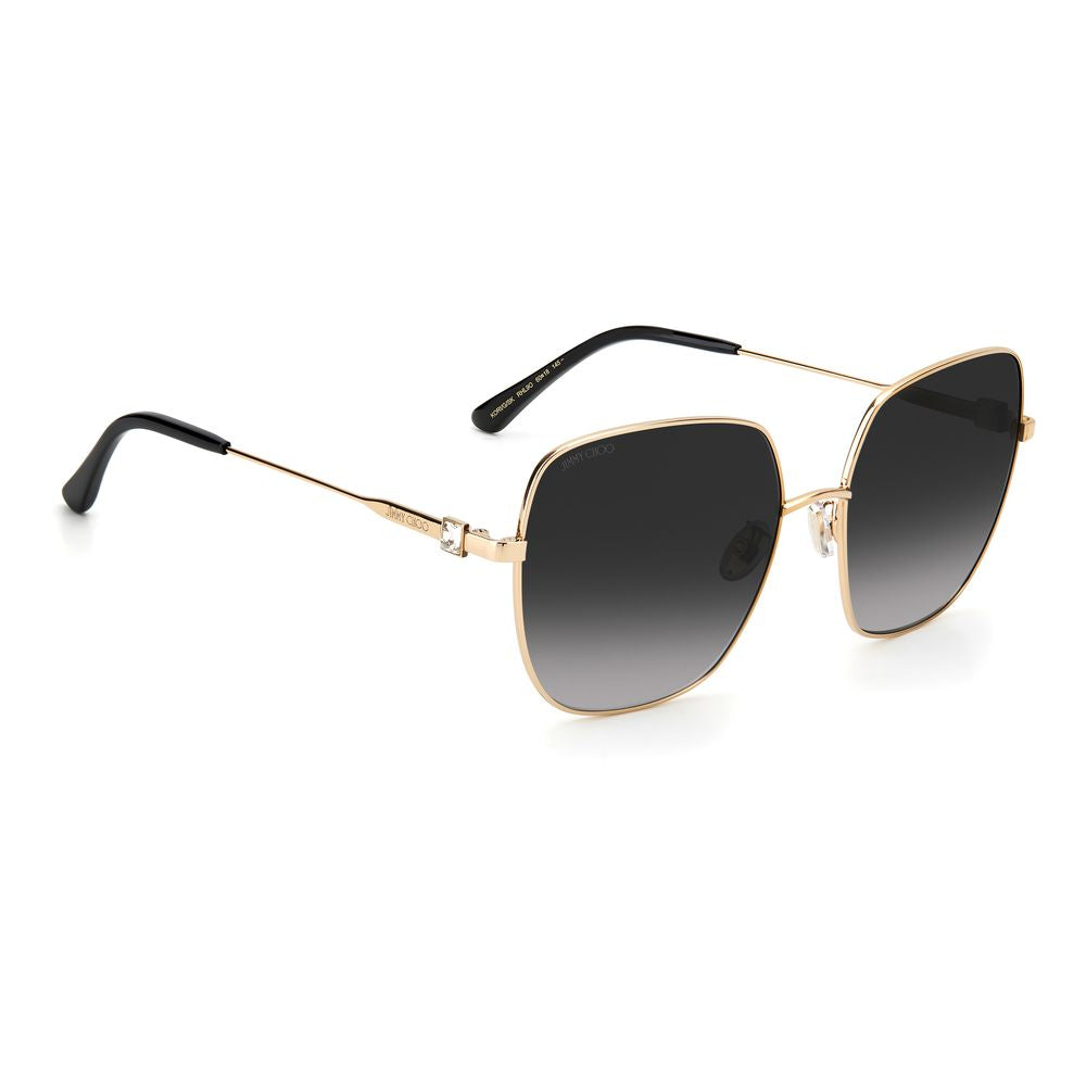 Jimmy Choo Zweifarbige Sonnenbrille aus Metall