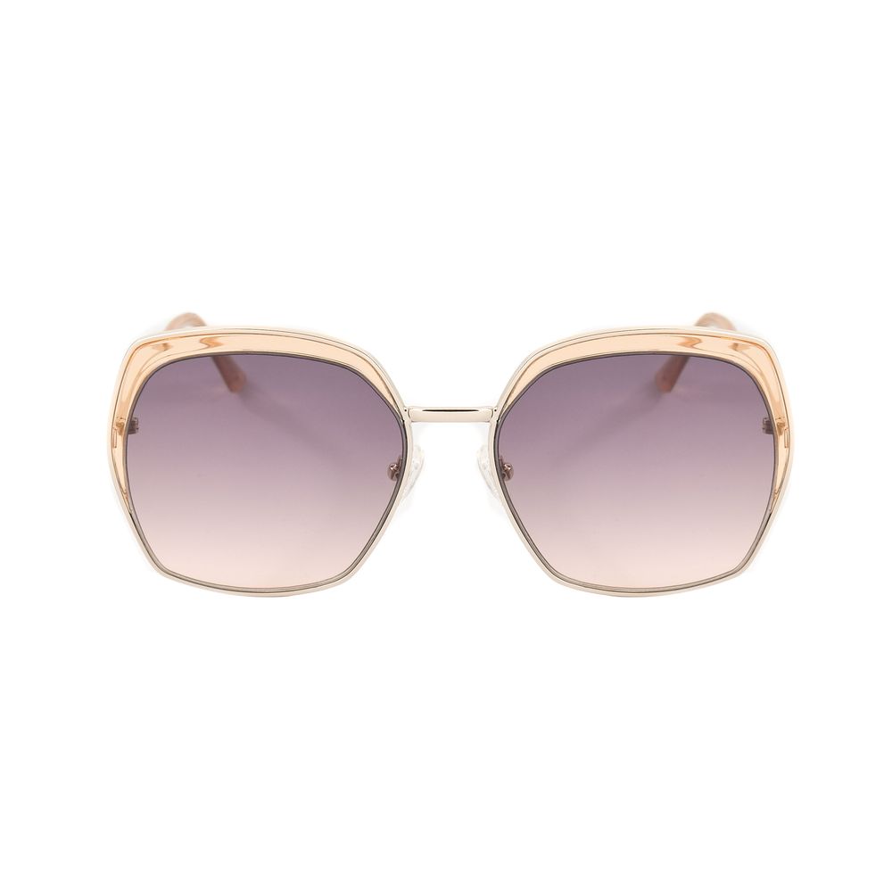 Guess – Sonnenbrille aus goldenem Metall