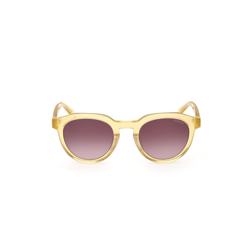 Guess – Gelbe Sonnenbrille aus Kunststoff