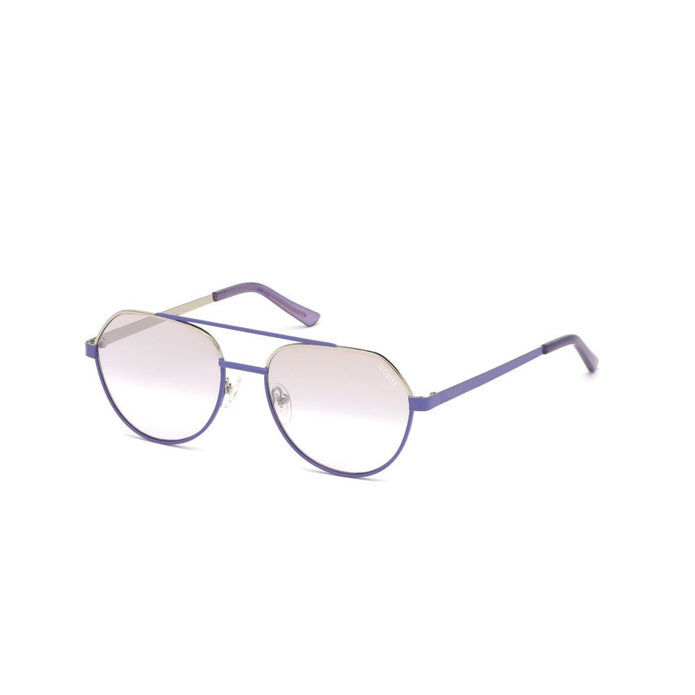 Guess – Lilafarbene Sonnenbrille aus Metall