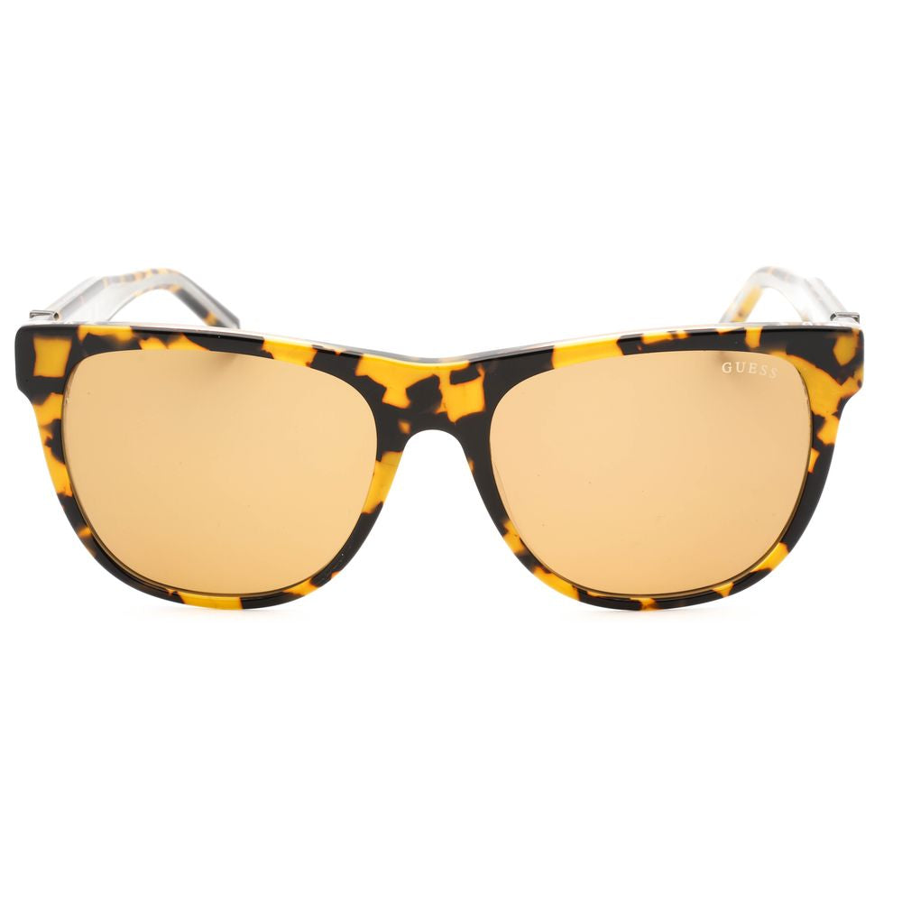Guess – Braune Sonnenbrille aus Kunstharz