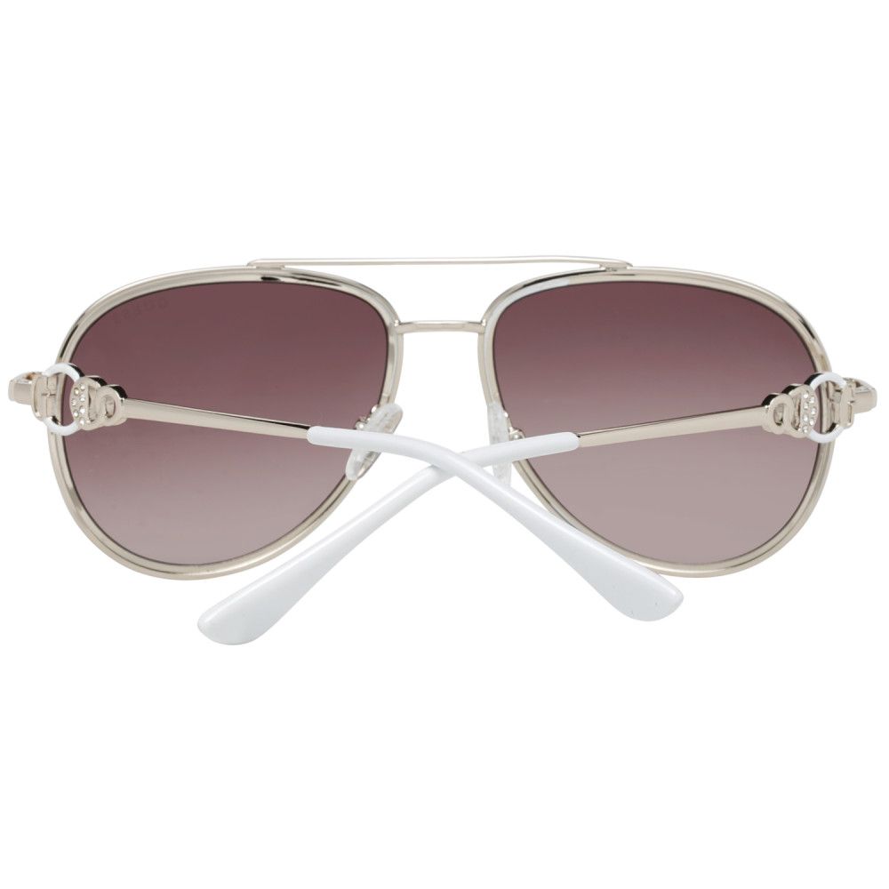 Guess – Sonnenbrille aus goldenem Metall