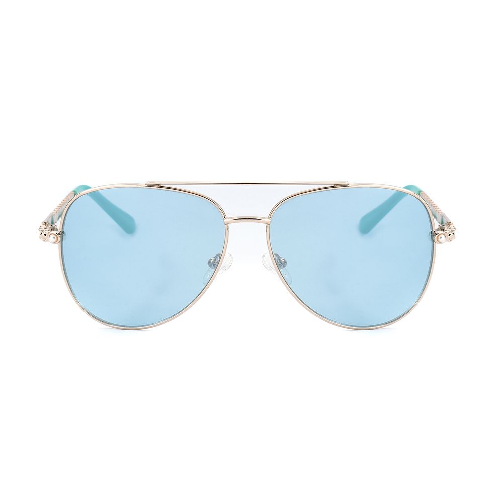 Guess – Sonnenbrille aus goldenem Metall