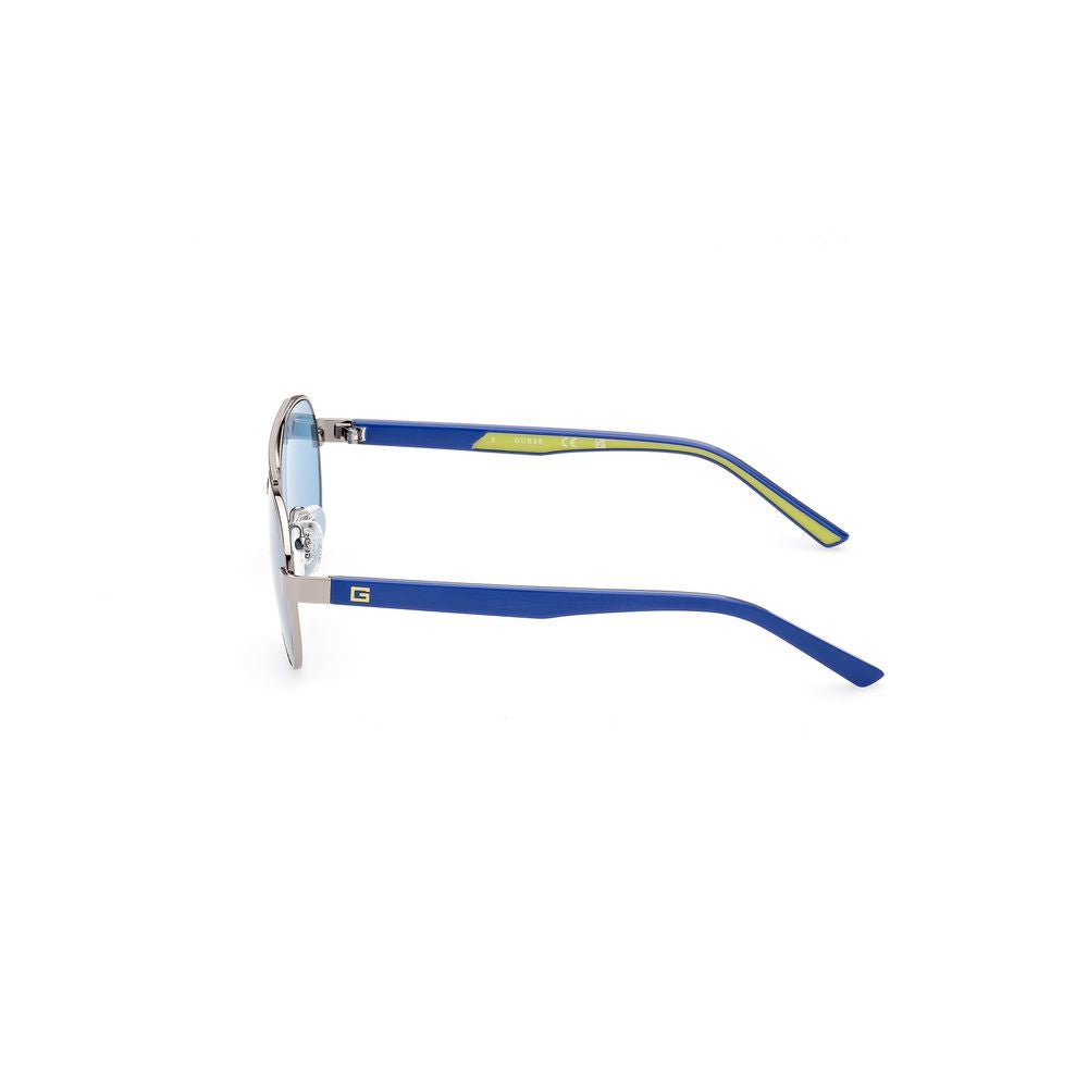 Lunettes de soleil Guess en métal gris