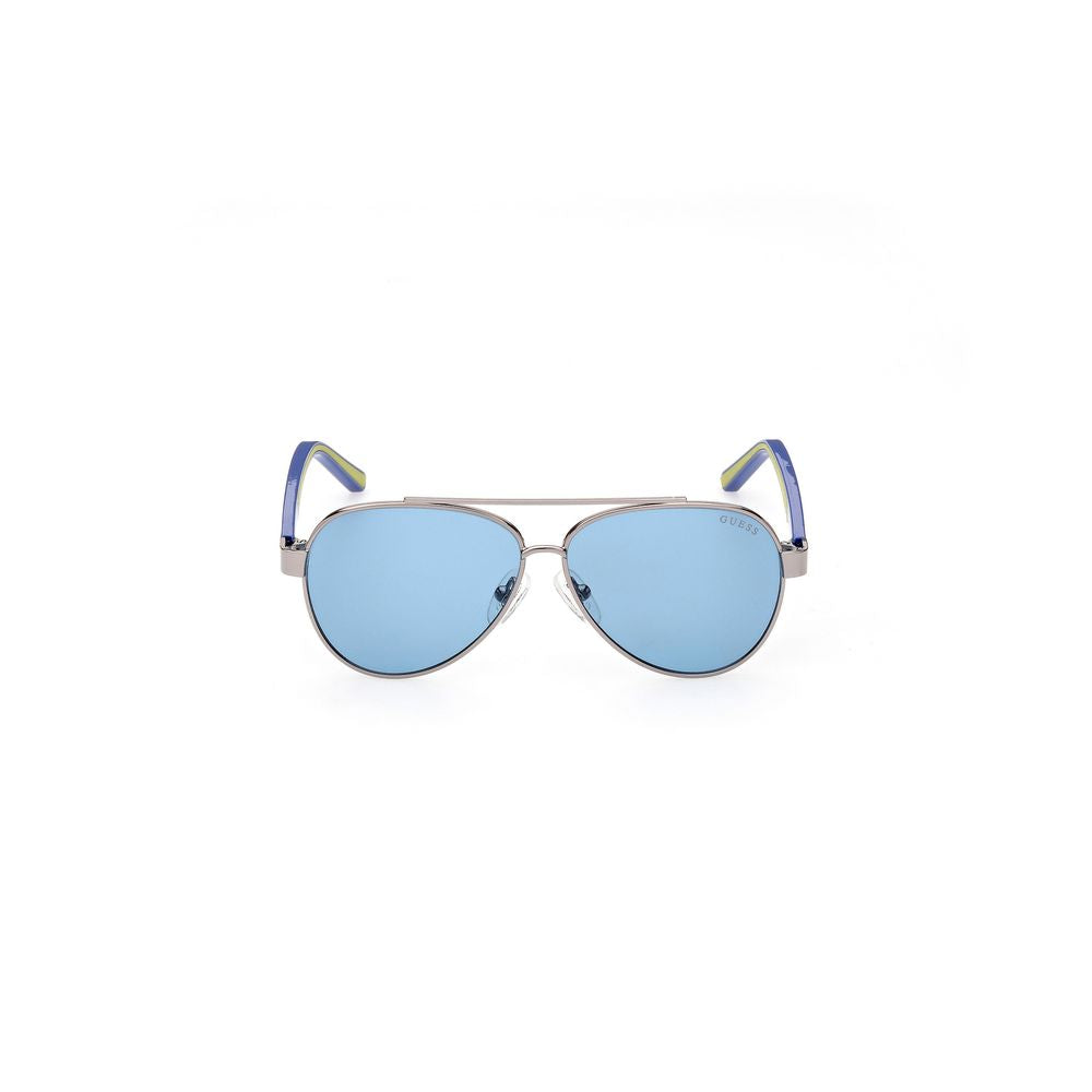 Lunettes de soleil Guess en métal gris
