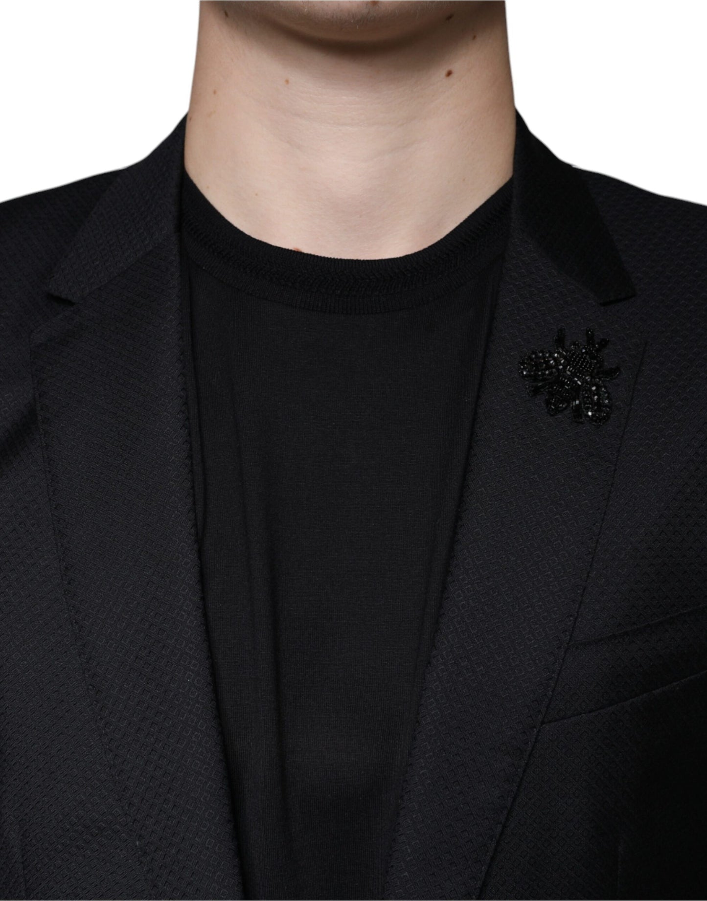 Blazer simple boutonnage Dolce & Gabbana noir MARTINI Bee