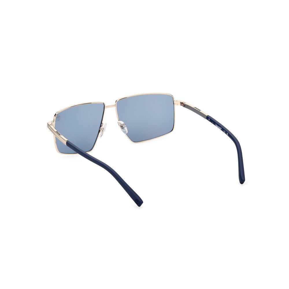 Timberland Sonnenbrille aus grauem Metall
