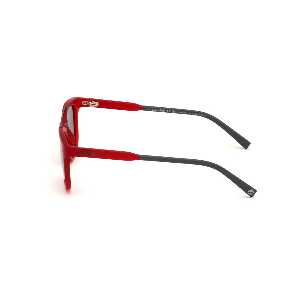 Timberland – Rote Sonnenbrille mit Spritzguss