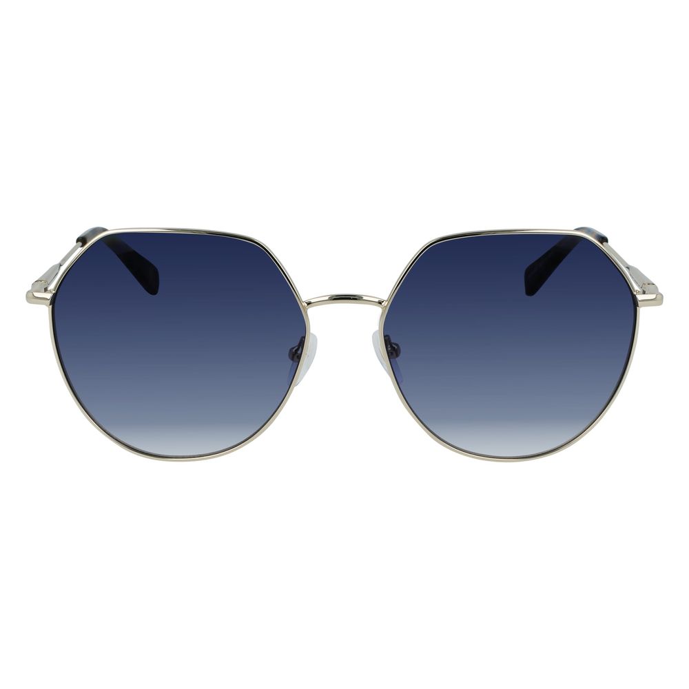 Zweifarbige Sonnenbrille aus Metall von Longchamp