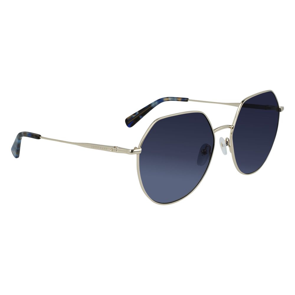 Zweifarbige Sonnenbrille aus Metall von Longchamp