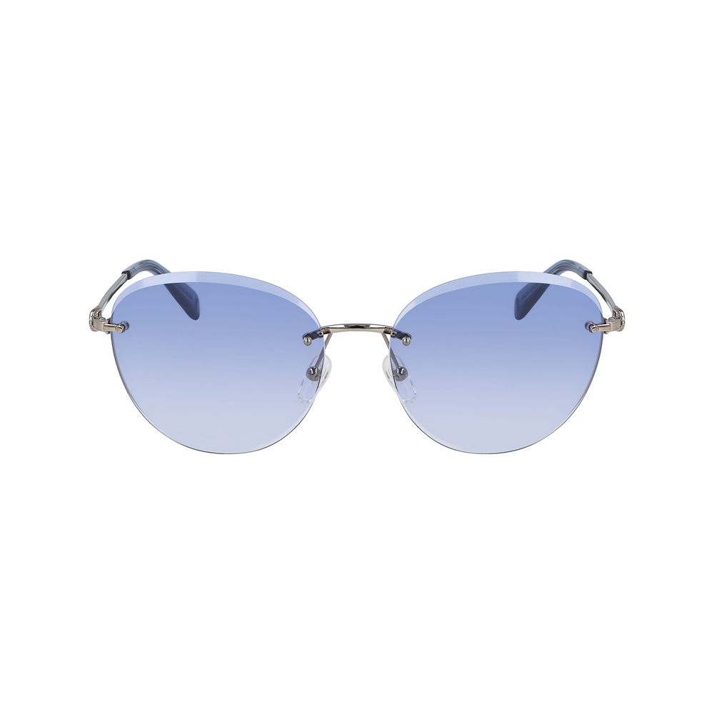 Zweifarbige Sonnenbrille aus Metall von Longchamp