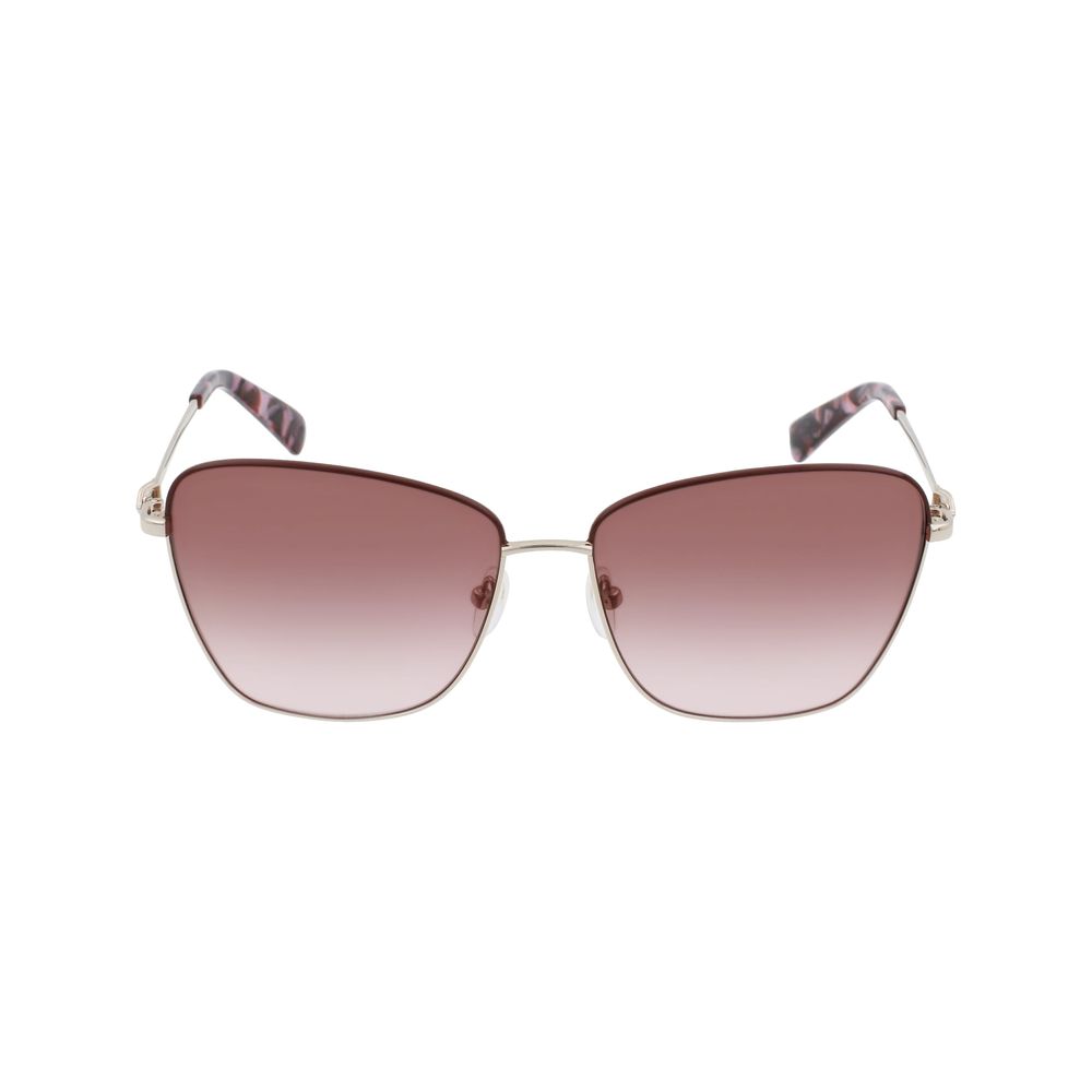 Zweifarbige Sonnenbrille aus Metall von Longchamp