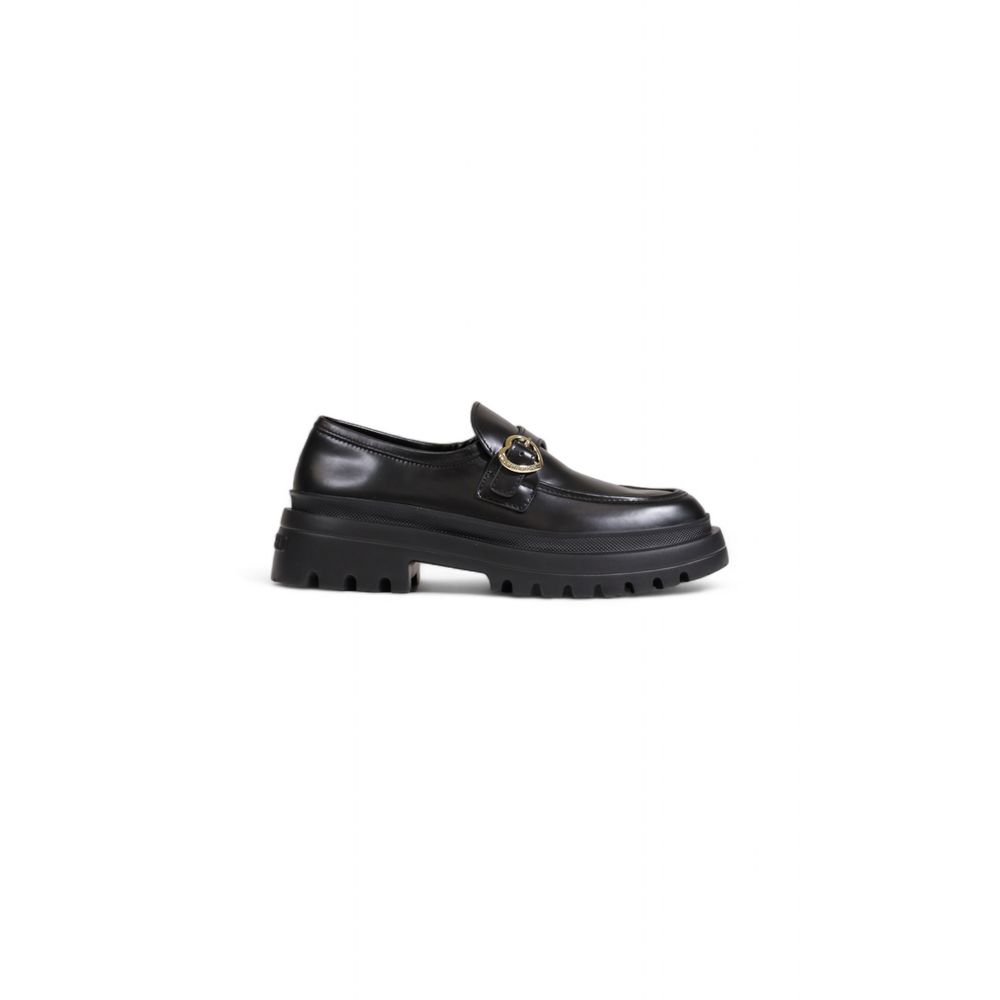 Love Moschino Schwarze Polyethylen-Plattform