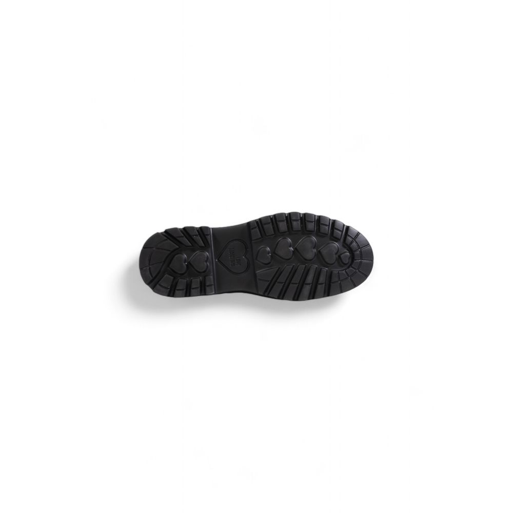 Love Moschino - Baskets à plateforme en polyéthylène noir