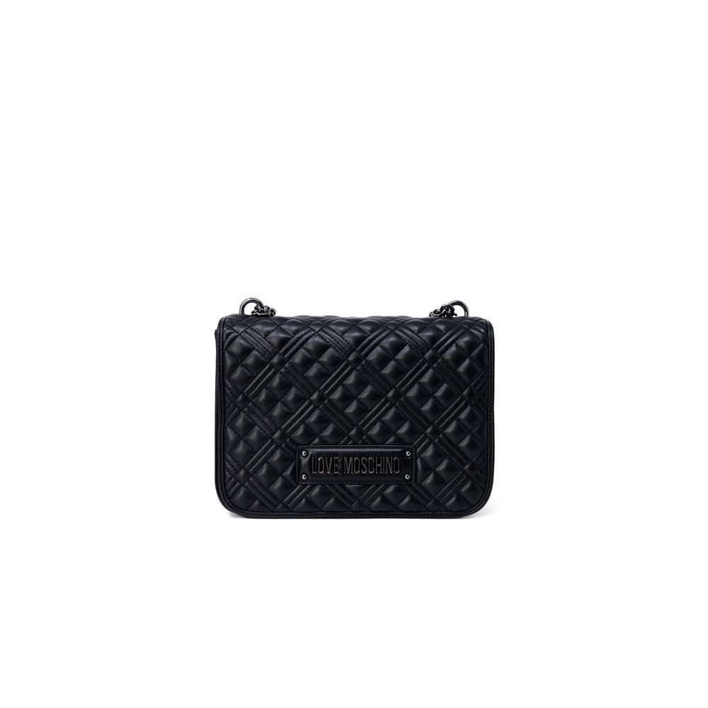 Sac à main bicolore en polyéthylène Love Moschino