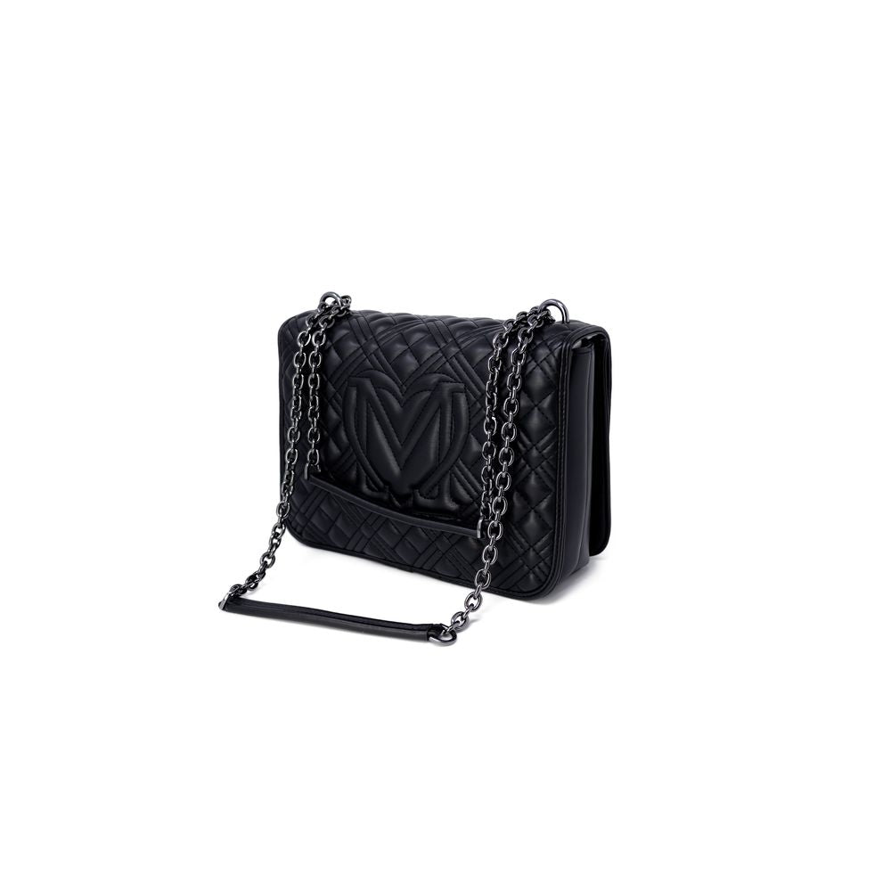 Sac à main bicolore en polyéthylène Love Moschino