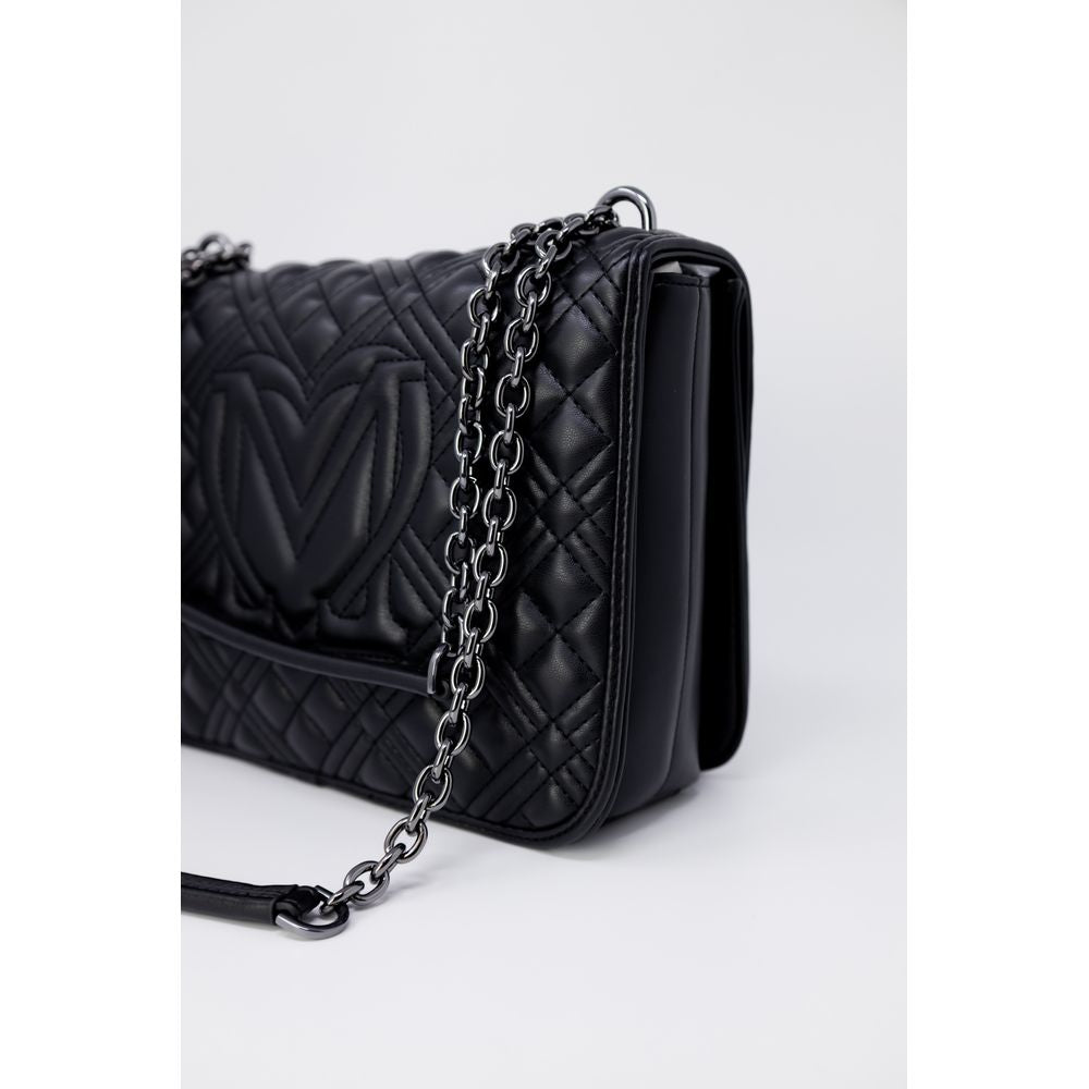 Sac à main bicolore en polyéthylène Love Moschino