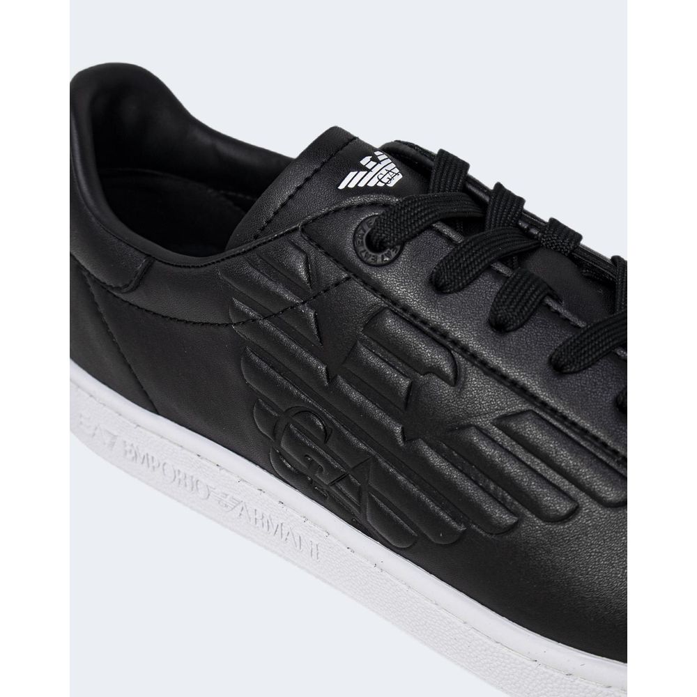 EA7 Emporio Armani – Sneaker aus Polyethylen in Schwarz und Weiß
