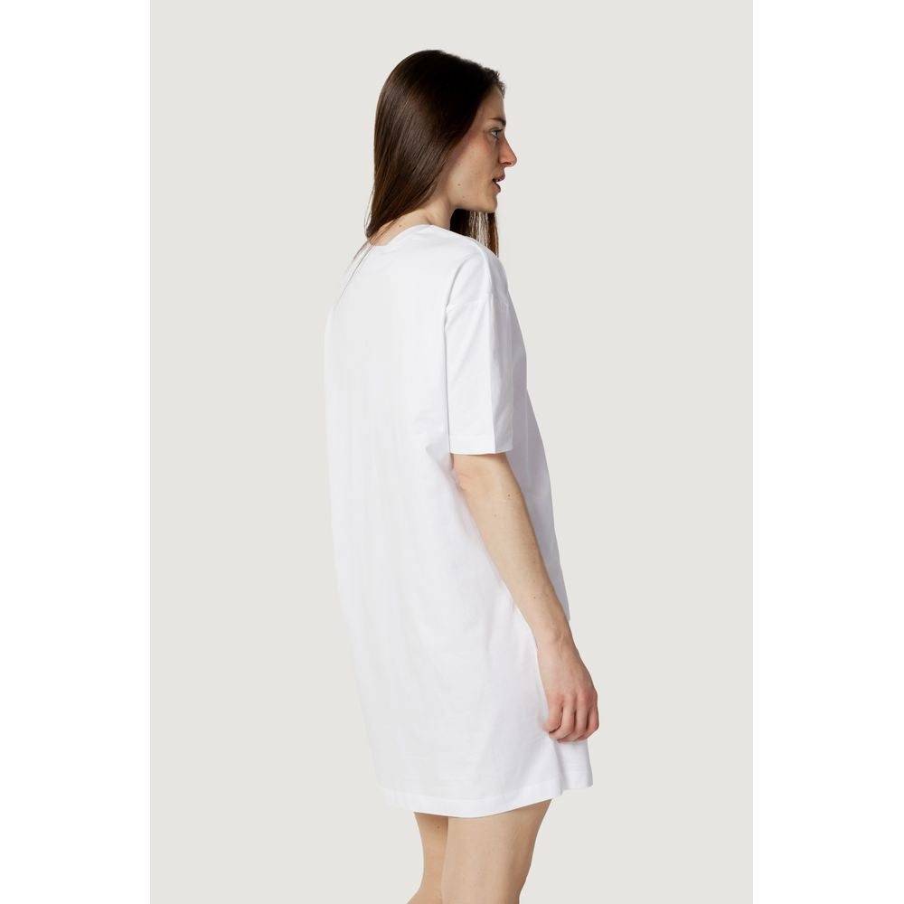 Short en coton blanc Love Moschino