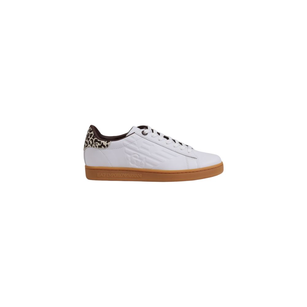 EA7 Emporio Armani Beige Ledersneaker