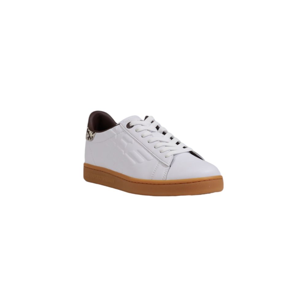 EA7 Emporio Armani Beige Ledersneaker