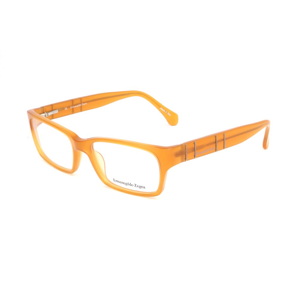 Montures en plastique jaune Ermenegildo Zegna