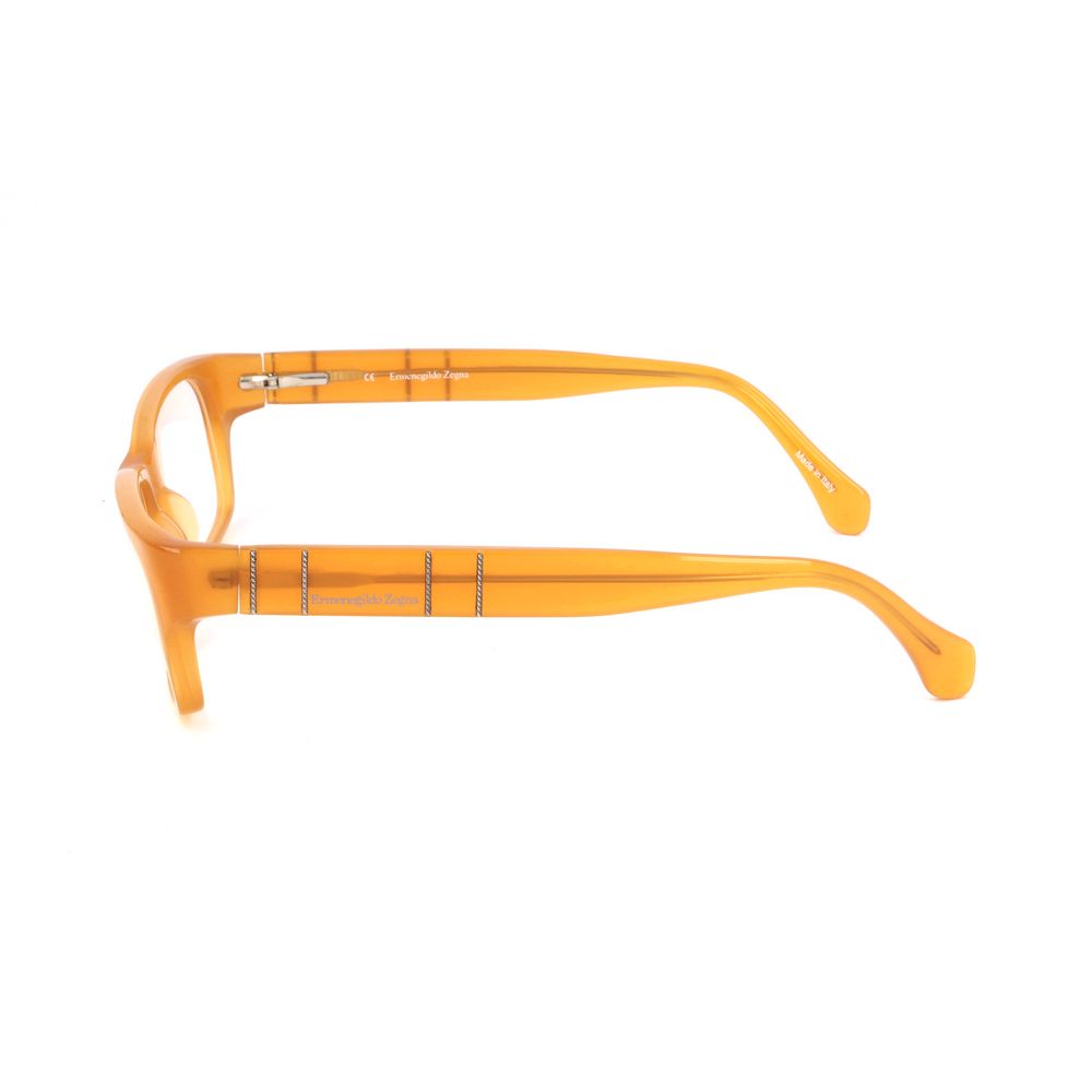Montures en plastique jaune Ermenegildo Zegna