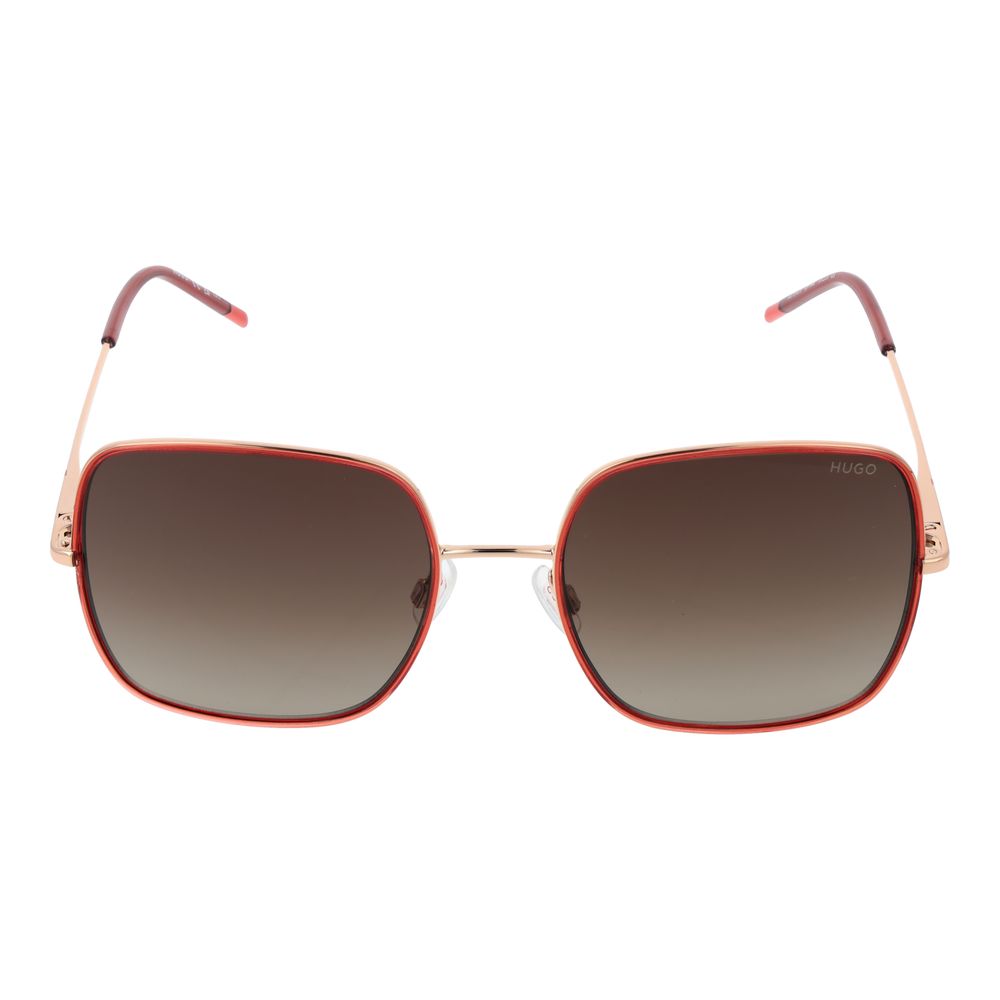Lunettes de soleil rouges Hugo Boss pour femmes