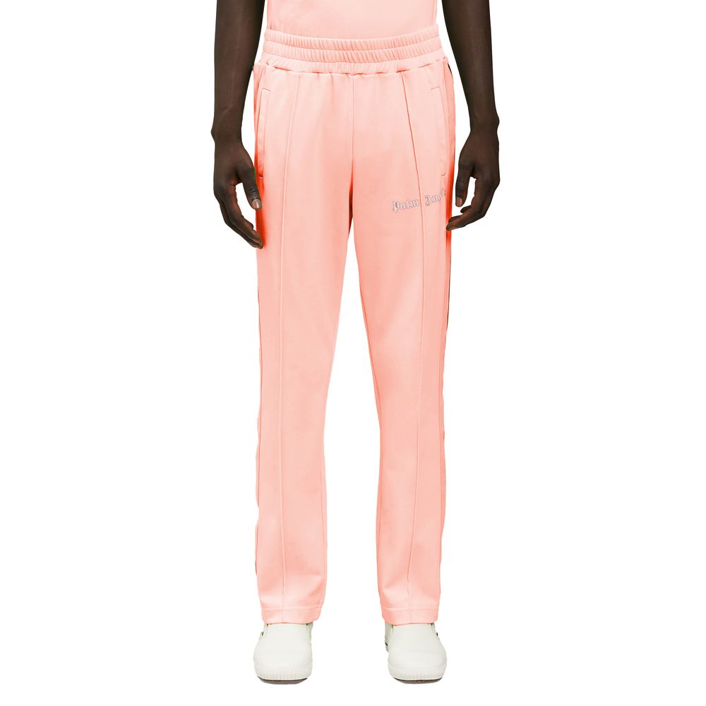 Palm Angels – Rosa Nylonjeans und -hose