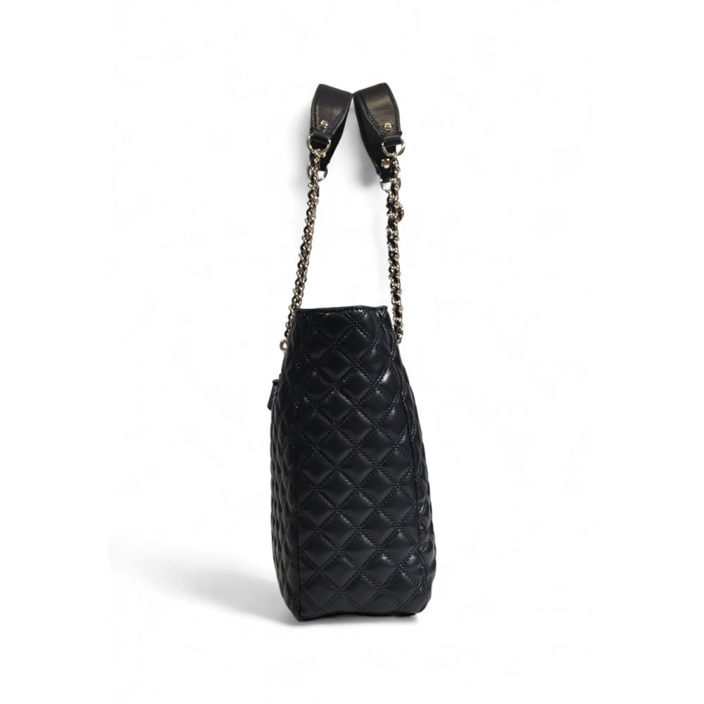 Guess – Schwarze Handtasche aus Polyethylen
