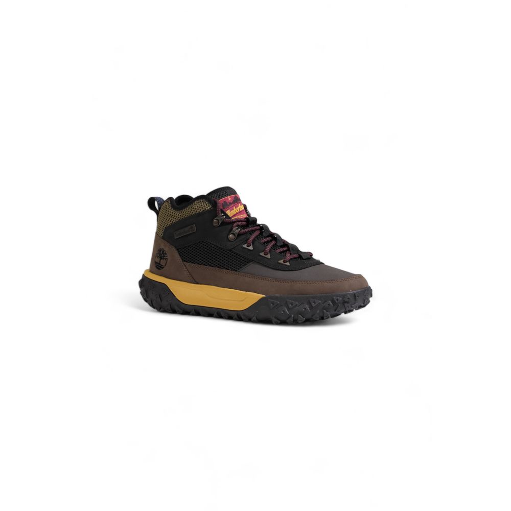 Timberland – Brauner Kunststoff-Sneaker