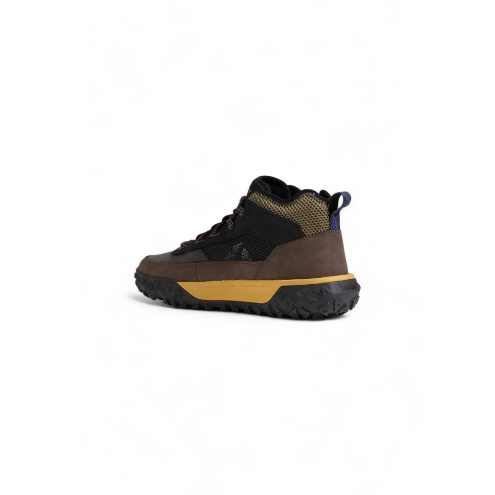 Timberland – Brauner Kunststoff-Sneaker