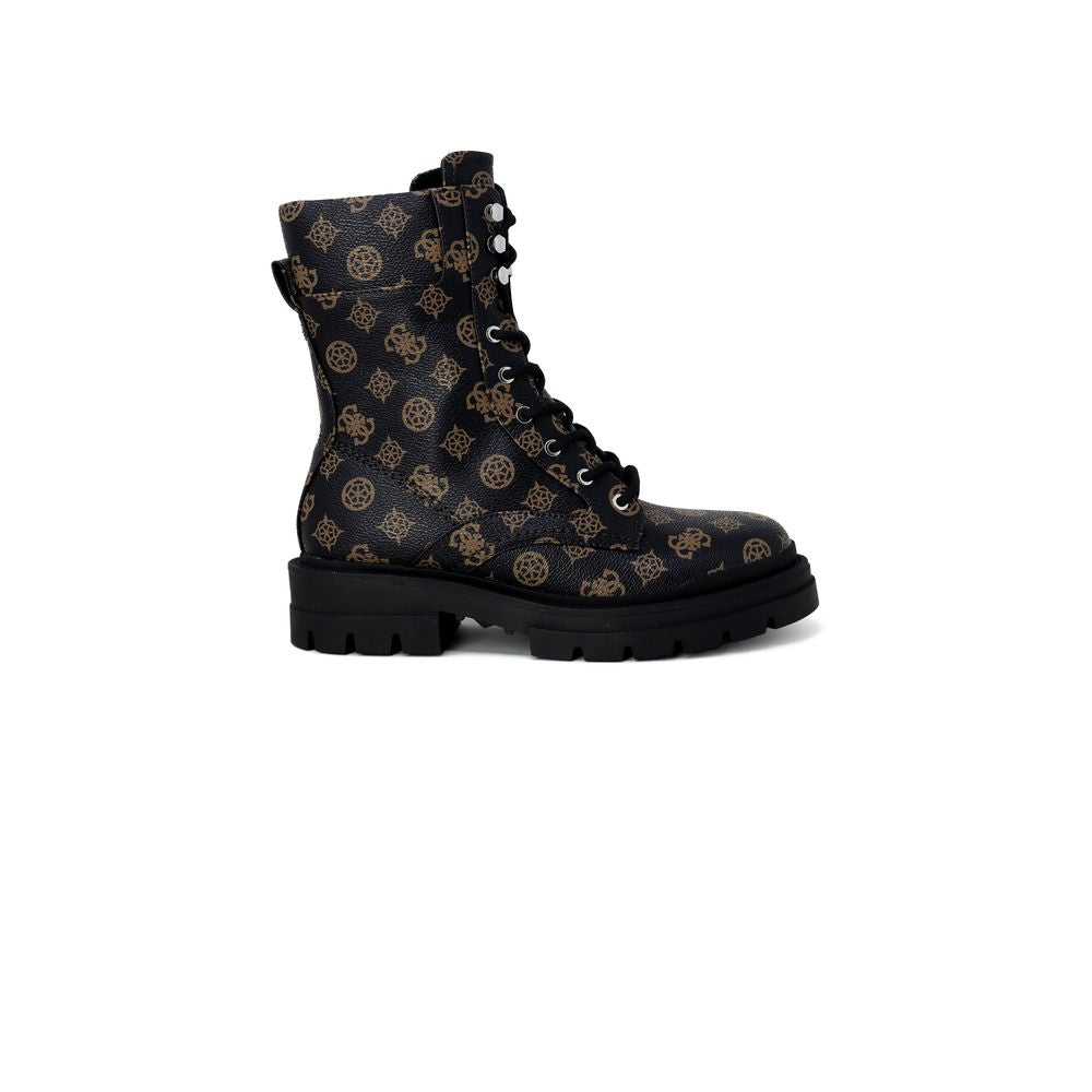 Guess – Braune Stiefel aus Kunstleder