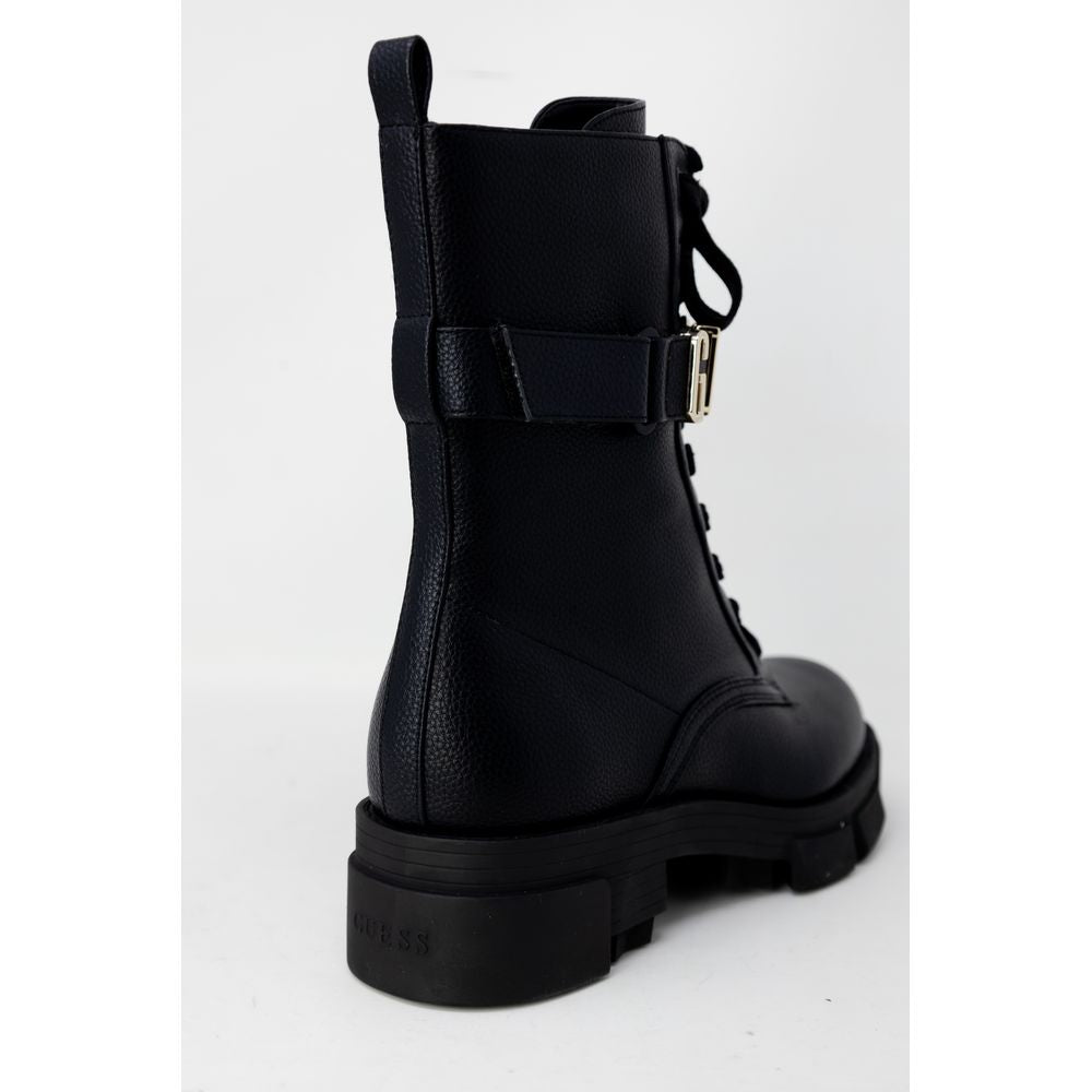 Guess – Schwarze Stiefel aus Kunstleder
