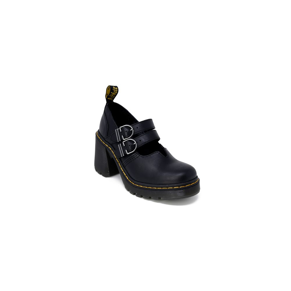 Dr. Martens – Hoher Absatz aus schwarzem Leder