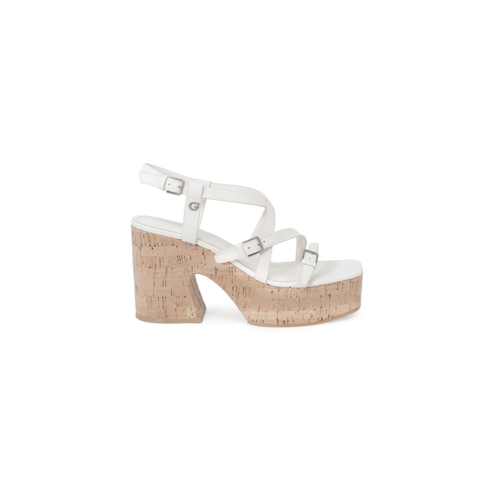 Guess Beige Leder High Heel
