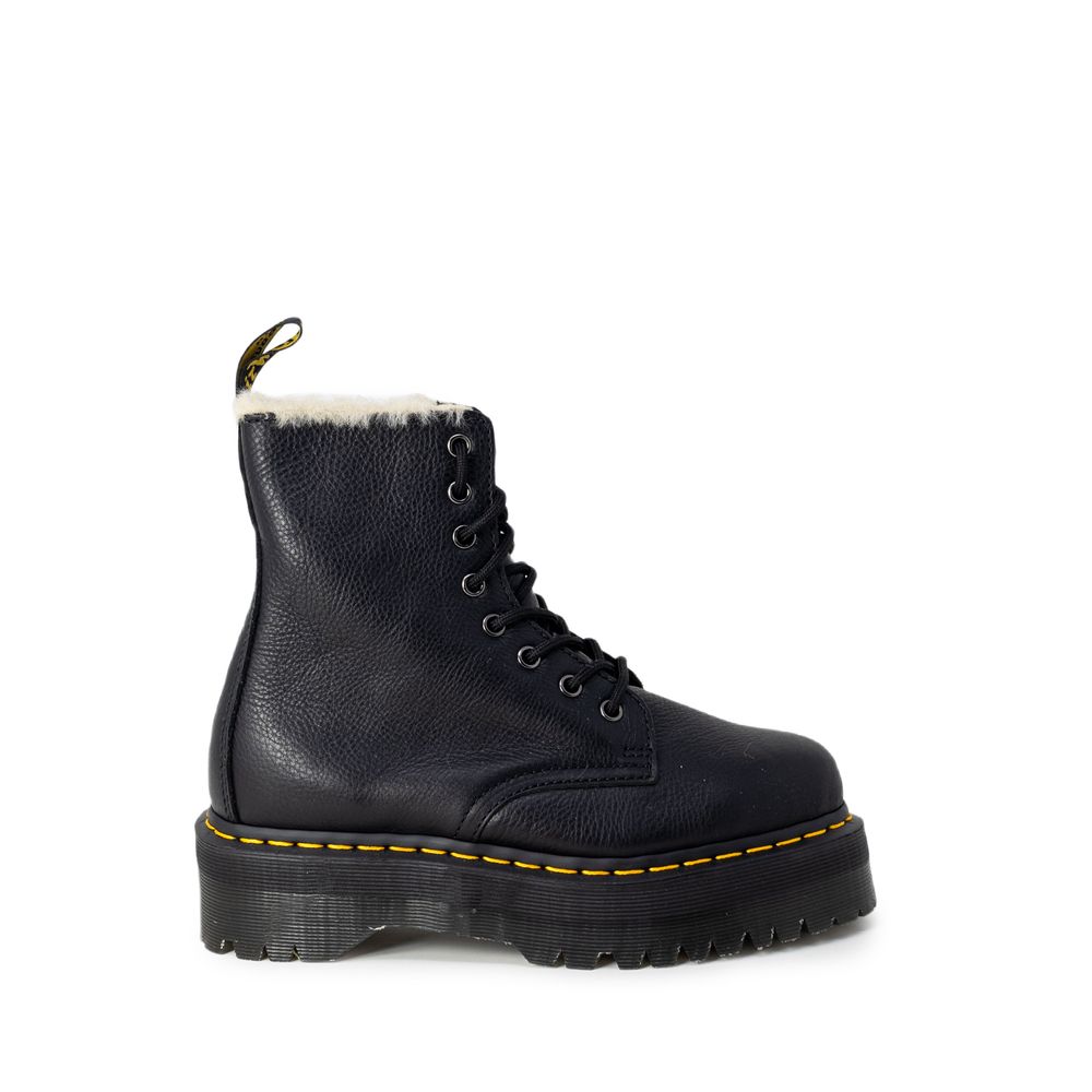 Dr. Martens – Schwarze Lederstiefel