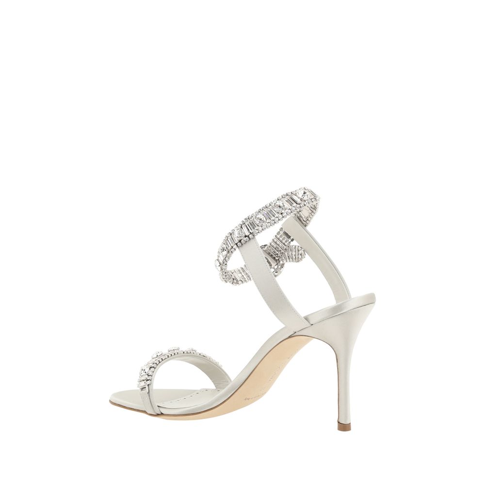 Manolo Blahnik - Asasan - Sandales en satin