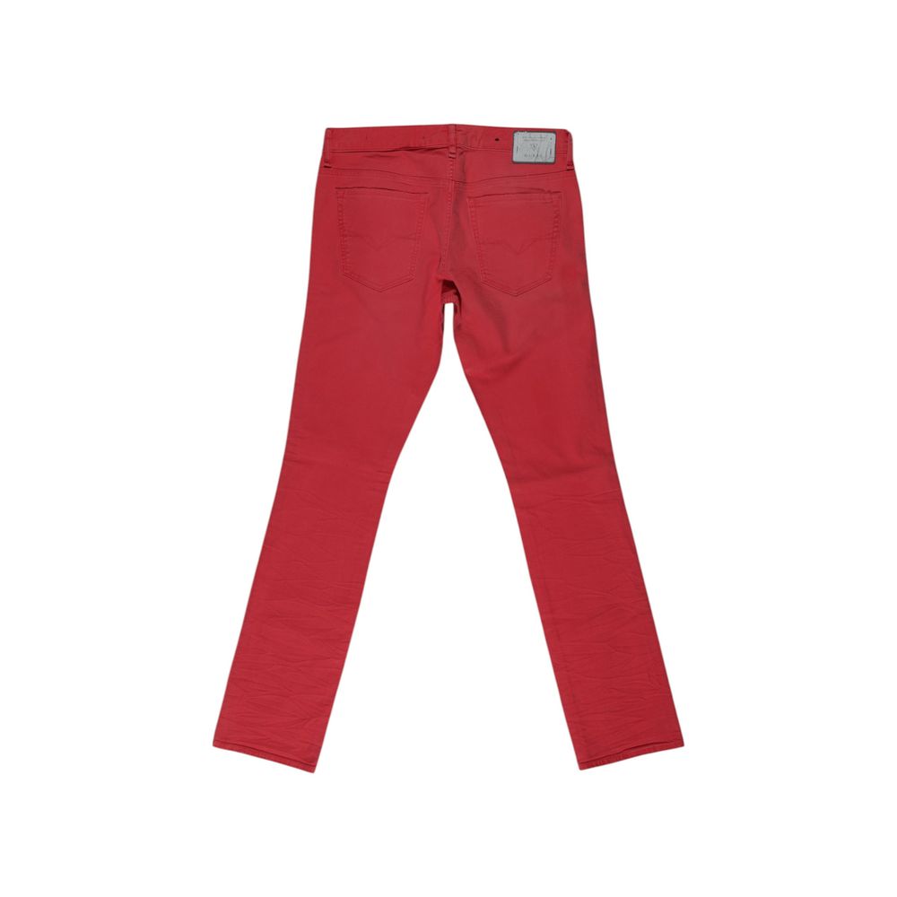 Guess – Rote Jeans und Hose aus Baumwolle