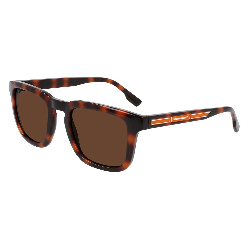Lacoste – Braune Sonnenbrille mit Spritzguss