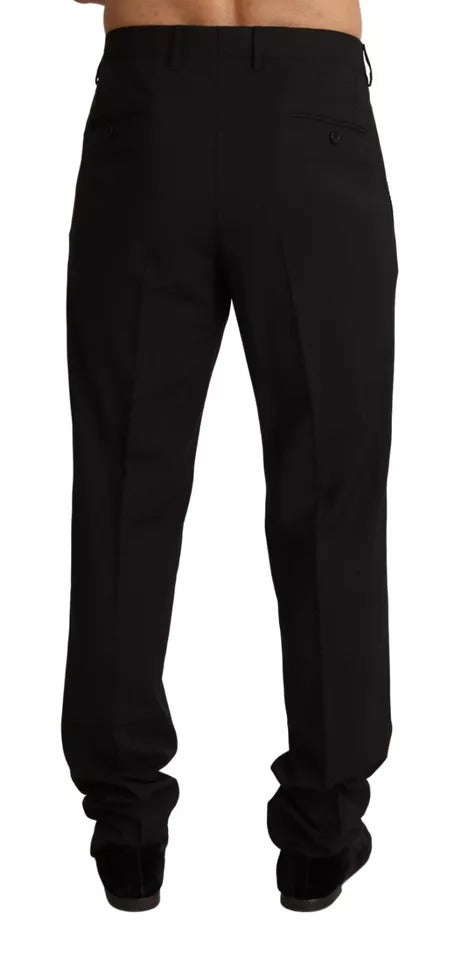 Dolce & Gabbana Robe noire Pantalon skinny formel