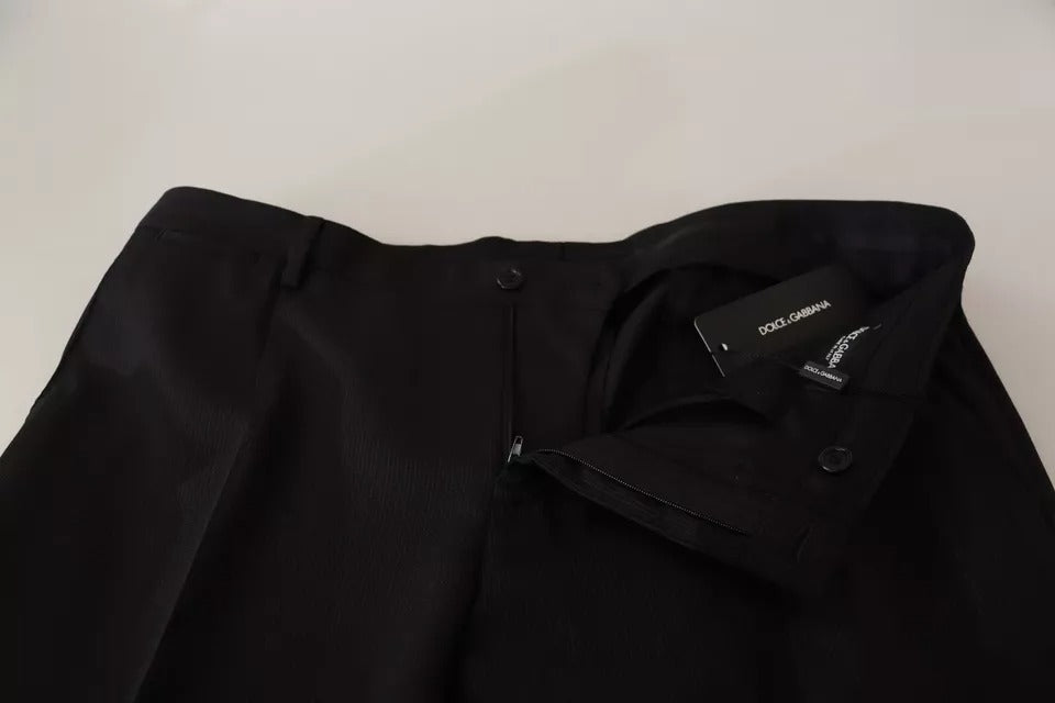 Dolce & Gabbana Robe noire Pantalon skinny formel